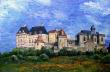 Château de Biron <br>40x60 cm <br>Acrylique sur toile